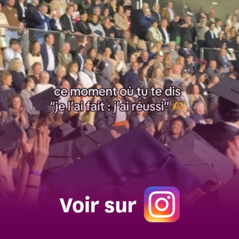 La plus grande victoire au moment d’obtenir son diplôme : voir la fierté dans les yeux de ses proches